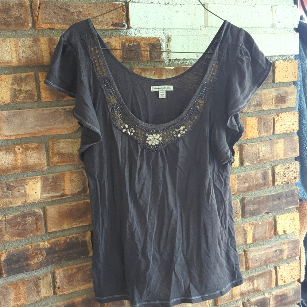 Flowy Beaded Top